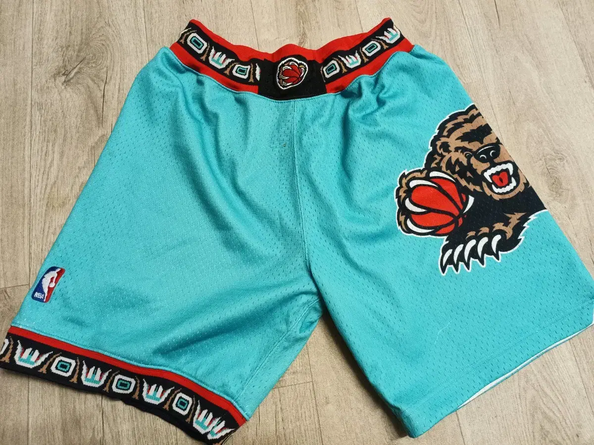 Vancouver Grizzlies NBA 농구 반바지 쇼츠 shorts